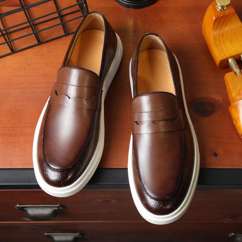 Breathable British Style Loafers Men - MAXIME