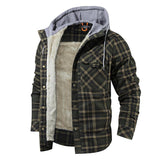 Maxime Warm Jacket Hooded Snap Button - MAXIME