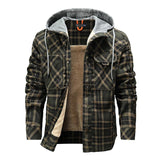 Maxime Warm Jacket Hooded Snap Button - MAXIME