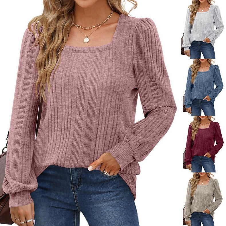 Maxime Casual Long Sleeve Top - MAXIME