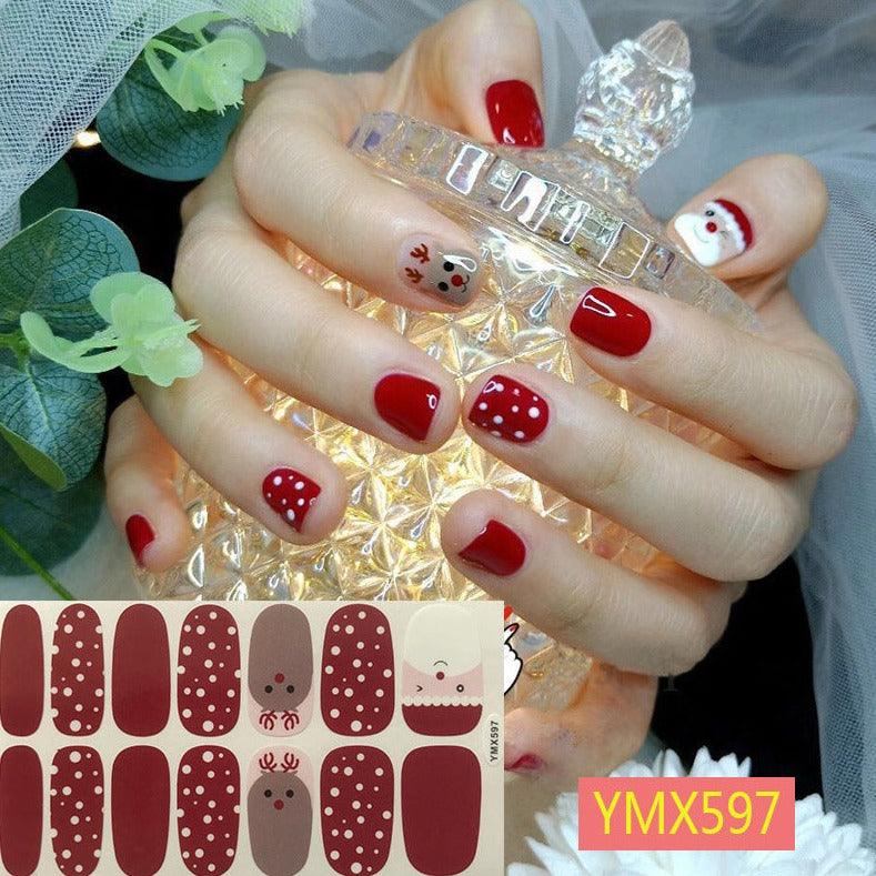 Christmas nail stickers - MAXIME