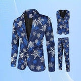 Men's Casual Printing Suit Vest Trouser Suit - MAXIME