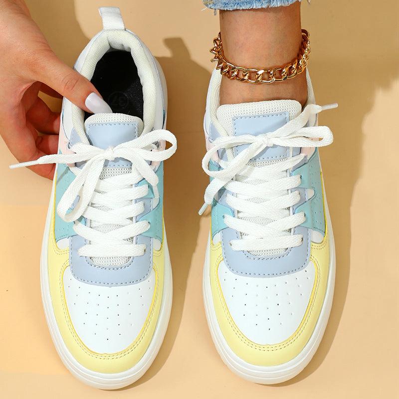 Sneakers Lace-up Outdoor Casual Flat Shoes - MAXIME