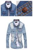 Maxime Denim Shirt Large Men - MAXIME