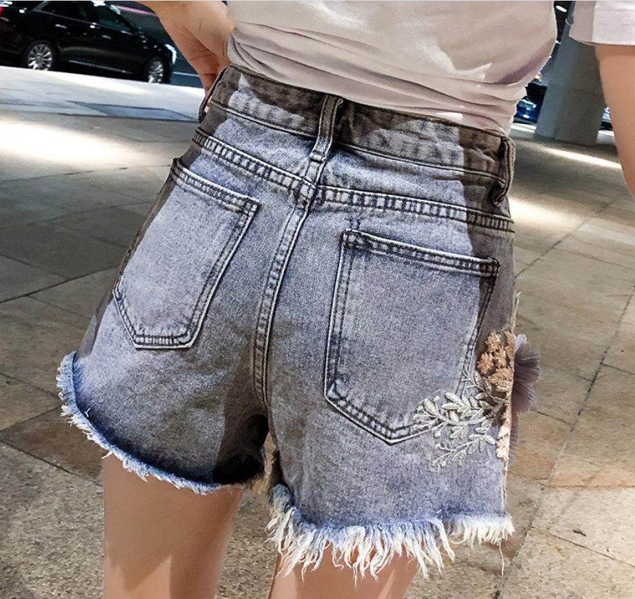 women Jeans Shorts - MAXIME