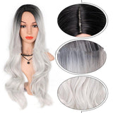 Wig foreign trade wig female gradient chemical fiber wig wig - MAXIME