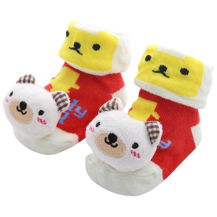 Cotton Cartoon Non-slip Baby Floor Socks - MAXIME