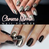 Chrome Mirror Nail Powder - MAXIME