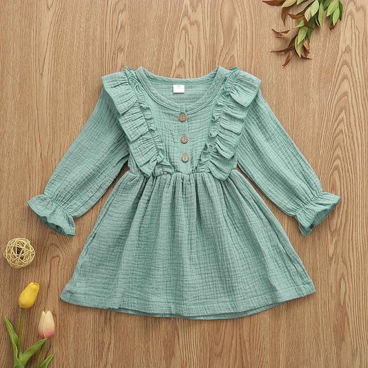 Girls cotton dress - MAXIME