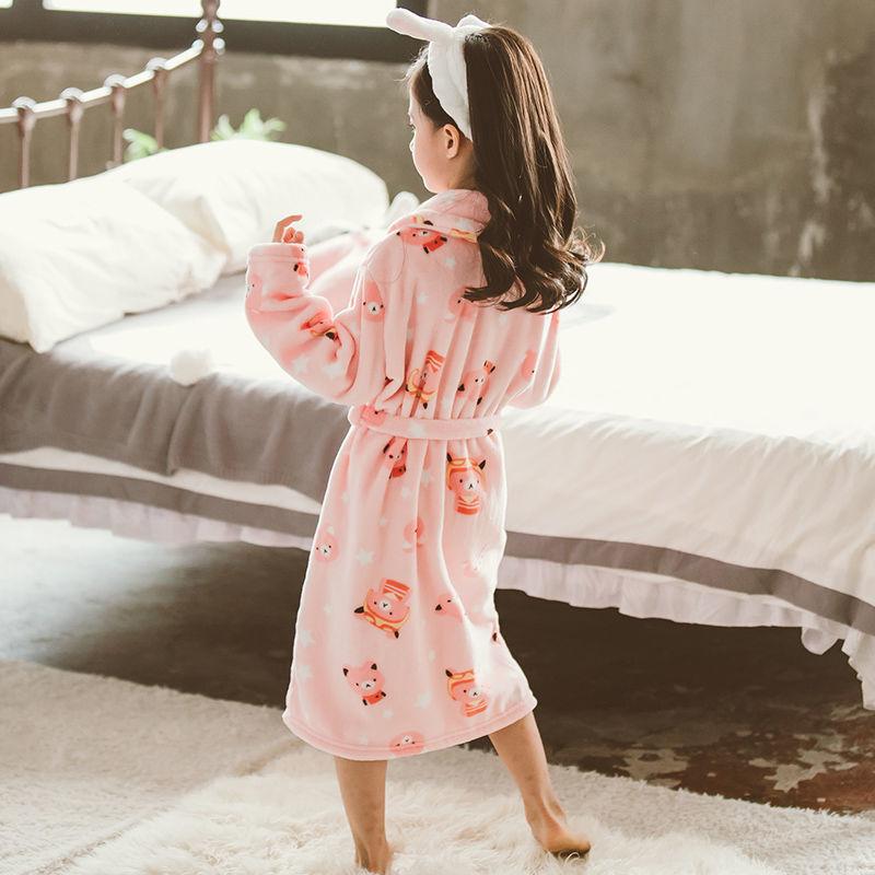 Children's Nightgown Thickened Pajamas - MAXIME