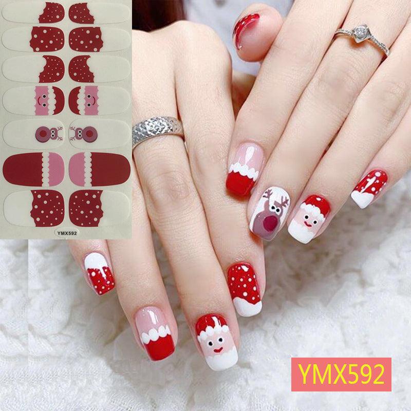 Christmas nail stickers - MAXIME