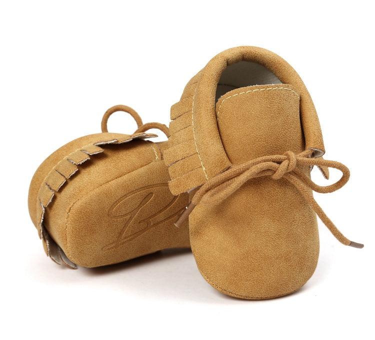 leather soft baby shoes - MAXIME