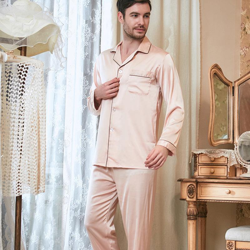 Ladies Lace Suspender Nightgown Couple Pajamas - MAXIME