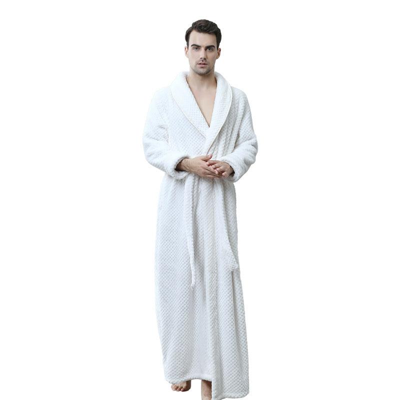 Thick waist velvet bathrobe - MAXIME