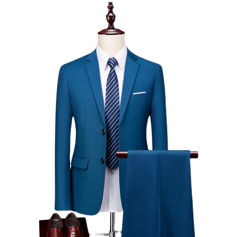 Men's Business Casual Suit Suit Two-piece Set - MAXIME