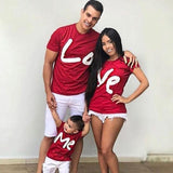 Family Portrait Parent-child Short Sleeve T-shirt - MAXIME