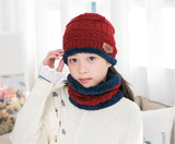 Warm knitted hat children's cap - MAXIME