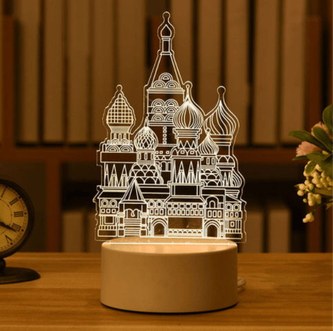 Gift Web Celebrity Douyin Creative 3D Small Night Light - MAXIME