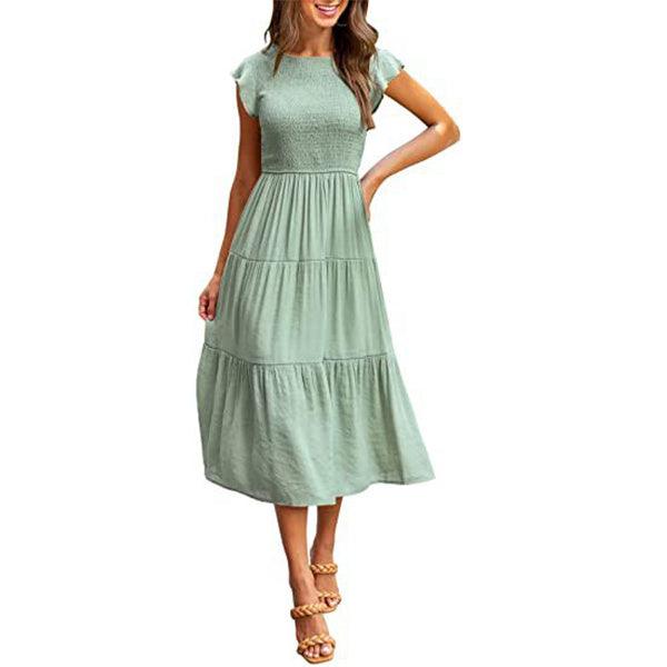 Holiday Style High Waist Dresses Summer - MAXIME