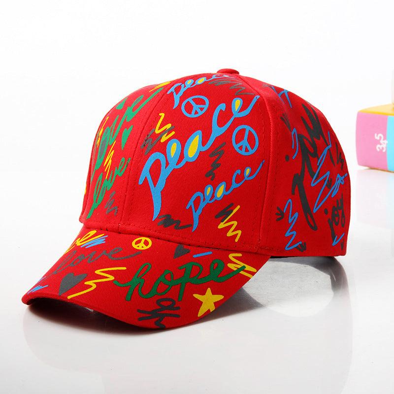 Casual Graffiti Baseball Hat - MAXIME