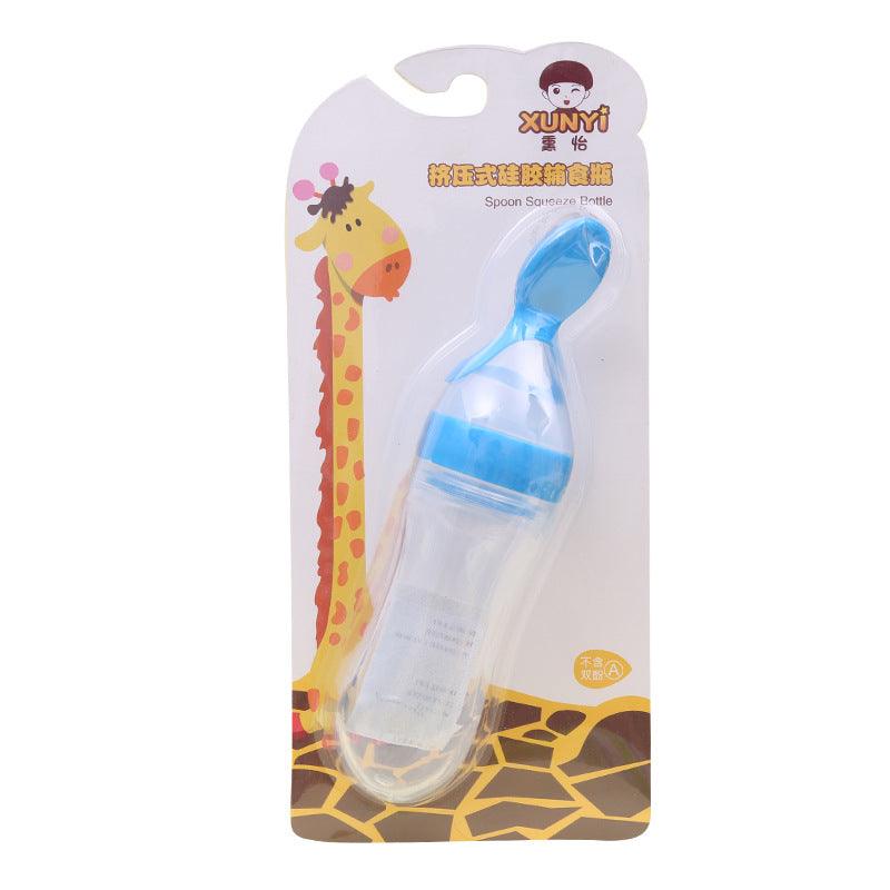 Silicone Training Rice Spoon, Infant Cereal Food Supplement, Safe Feeder - MAXIME