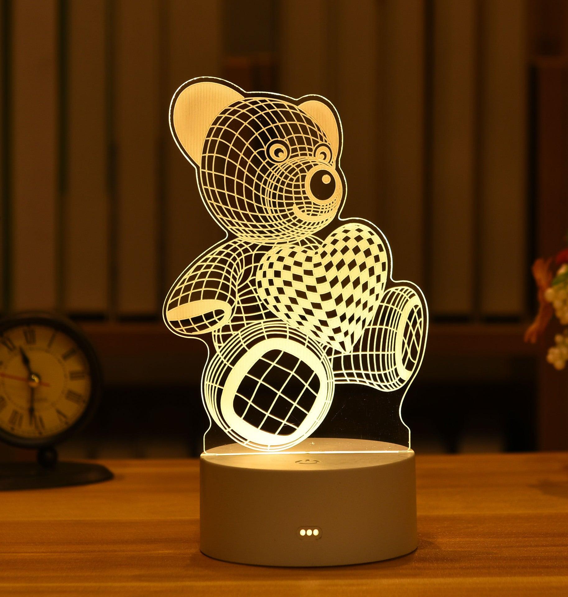 Gift Web Celebrity Douyin Creative 3D Small Night Light - MAXIME