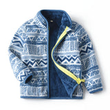 Printed Coats Kids Zipper - MAXIME