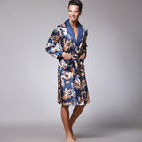 men silk robe - MAXIME