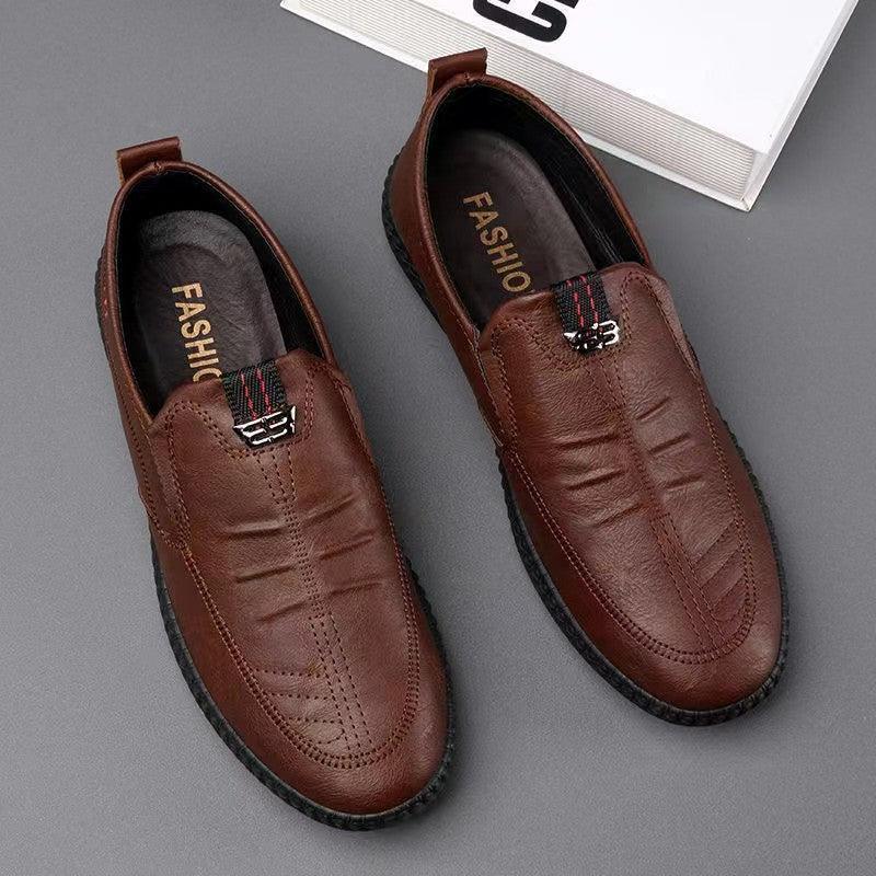 Men's Business Slip-on Leather Shoes - MAXIME