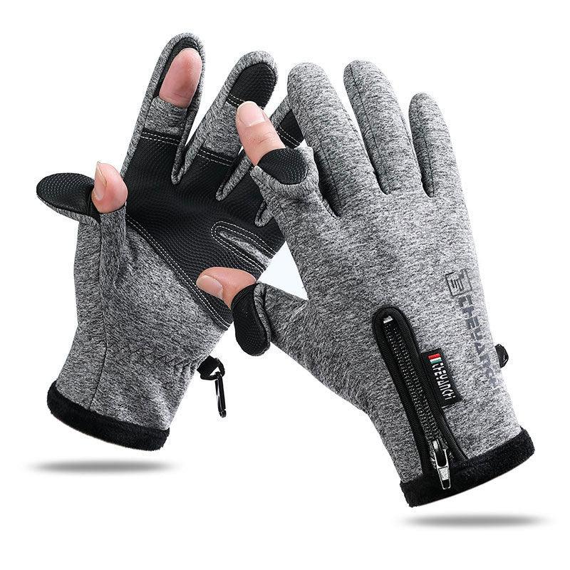 Maxime Opened-Finger Gloves Touchscreen Unisex Waterproof Windproof Warm Winter - MAXIME