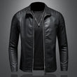 Men's Leather Jacket Thin Coat - MAXIME