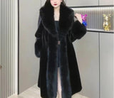 Mink Hair Fur Overcoat Women - MAXIME