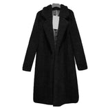 Women's Lapel Long Sleeve Coat Clothing - MAXIME