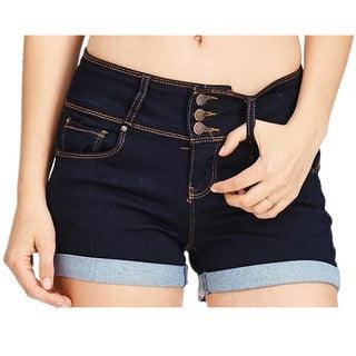 Maxime Waist-tight Denim Elastic Hot Pants Women - MAXIME