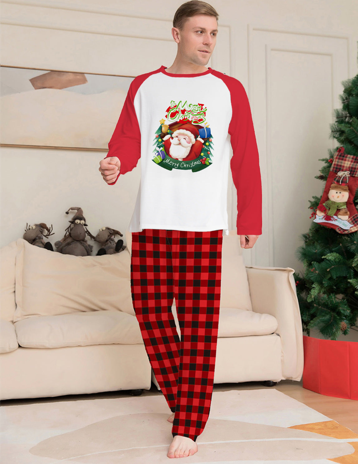 Christmas Parent-Child Clothes Set Pajamas - MAXIME