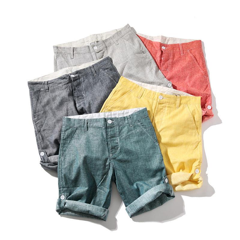 New linen shorts men - MAXIME