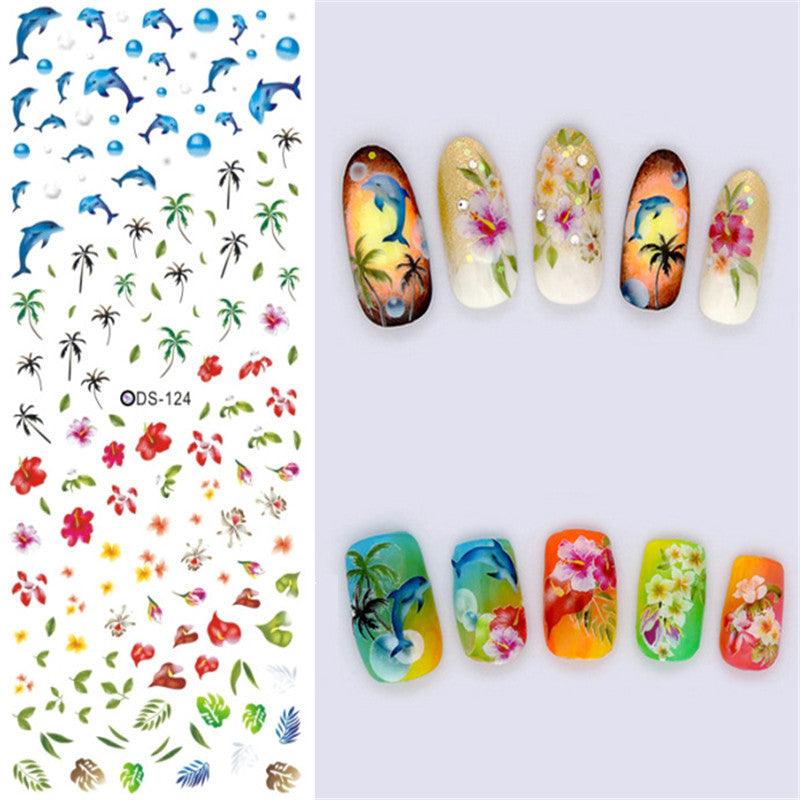 Watermark sticker decal nail sticker - MAXIME