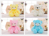 LED Teddy Bear Stuffed Animals Plush Toy Colorful Glowing - MAXIME