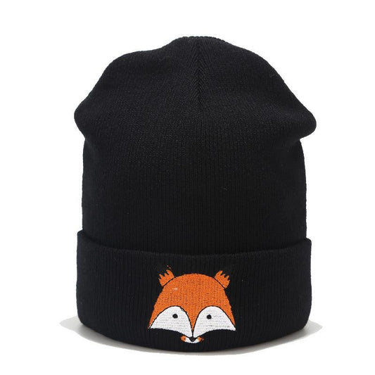 Embroidered wool cap - MAXIME