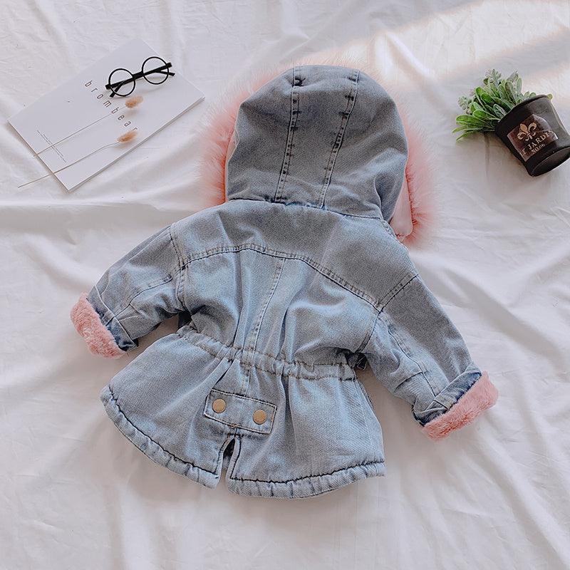 Girl denim coat - MAXIME