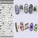 Watermark sticker decal nail sticker - MAXIME