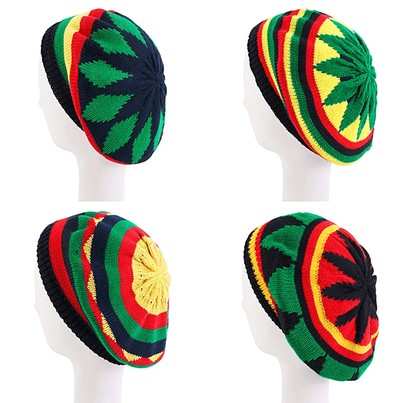 Mens Women Jamaican Rasta Knit - MAXIME