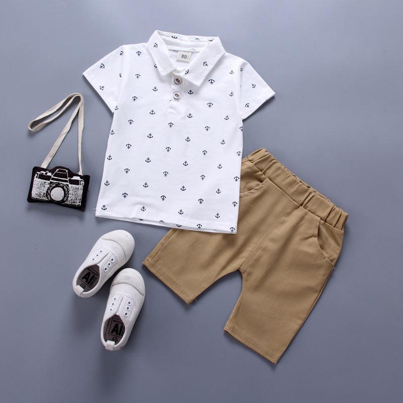 Boy suit short sleeve spring summer - MAXIME