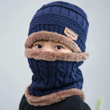 Warm knitted hat children's cap - MAXIME