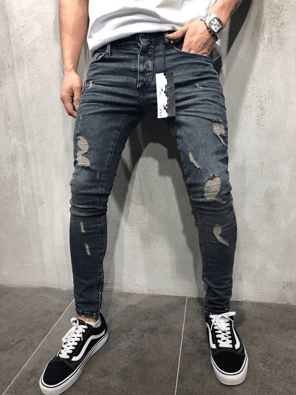 Maxime high street tide Biker jeans - MAXIME