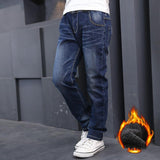 Warm and fleece boy jeans - MAXIME