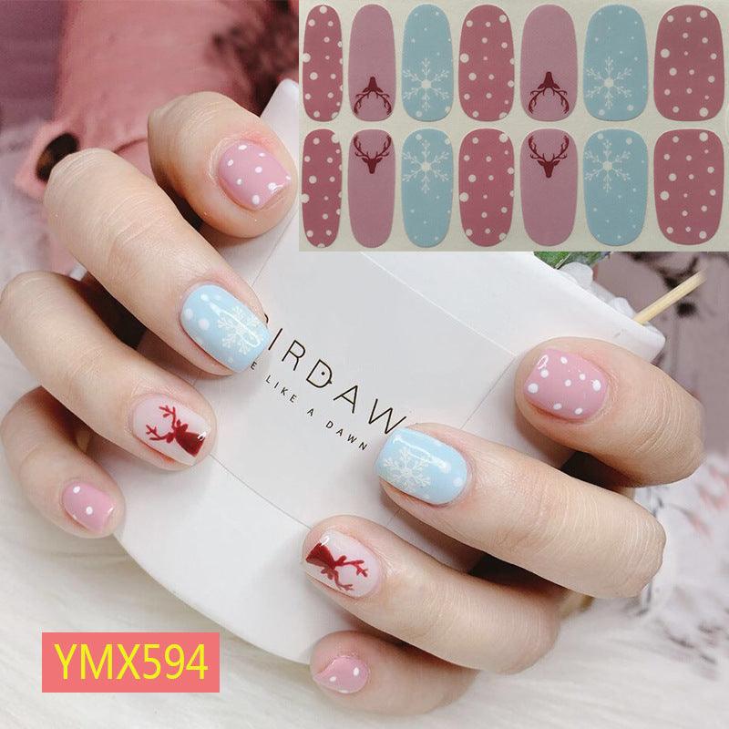 Christmas nail stickers - MAXIME