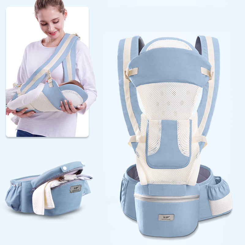 Ergonomic Baby Carrier Infant Baby Hipseat Carrier 3 In 1 Front Facing - MAXIME