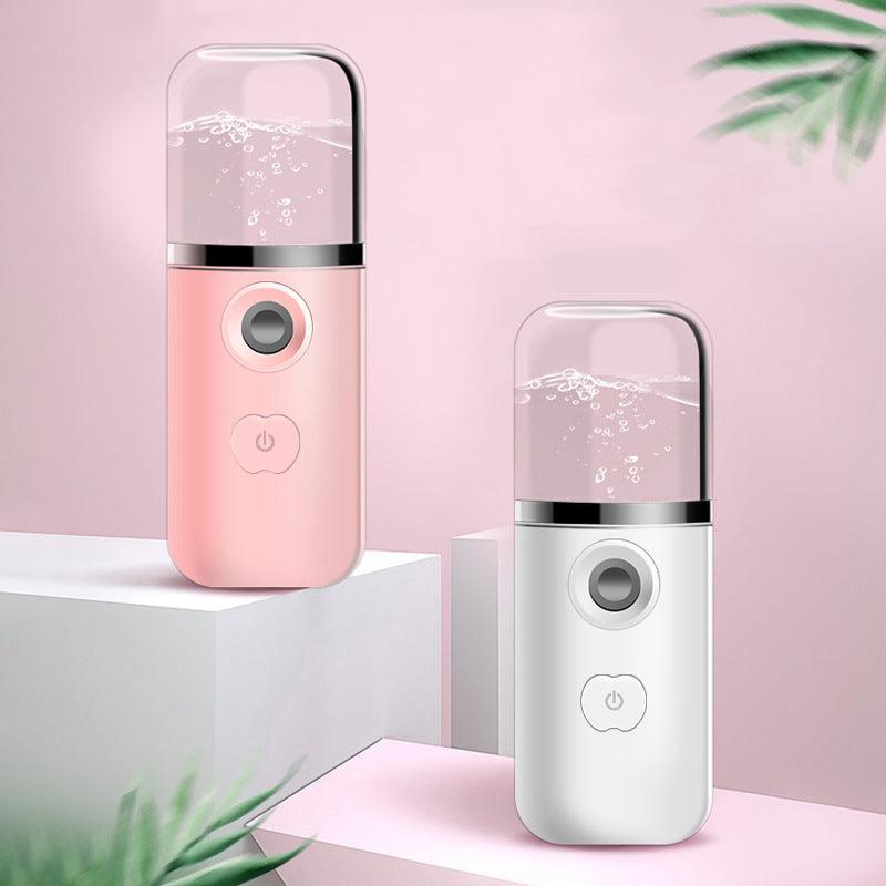 Household Handheld Face Care Beauty Spray Device Usb Nano Steaming Face Device Charging Humidifier - MAXIME