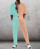 MAXIME 3D Printed Shirt And Trousers Suit - MAXIME